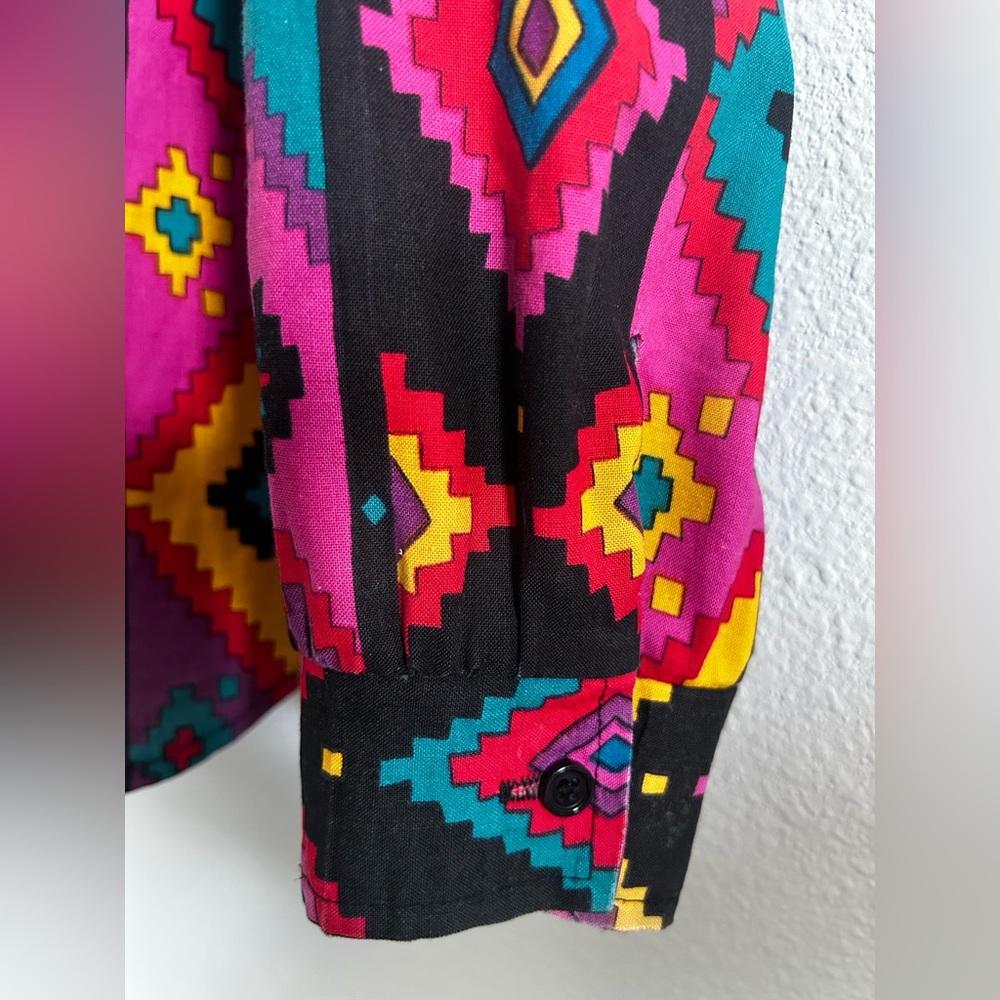 VTG ROPER | Aztec Western Print Shirt - Picture 3 of 6